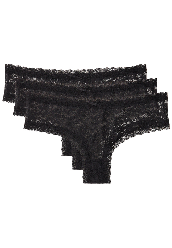 Spitzen-Panty 3er-Pack