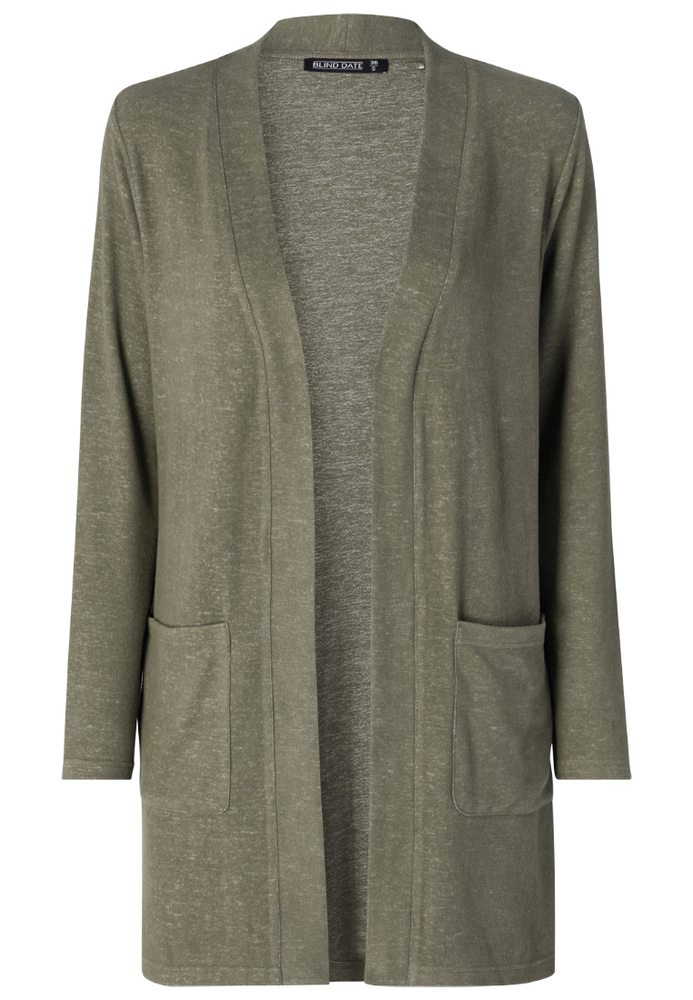 Cardigan im Long-Look