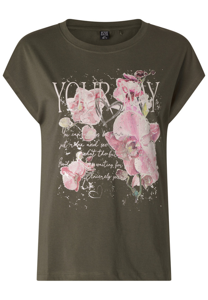 Shirt mit Blumen-Print
