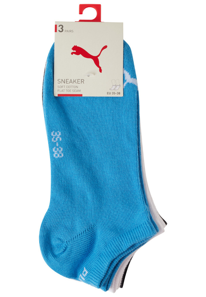 PUMA Sneaker-Socken, 3er-Pack