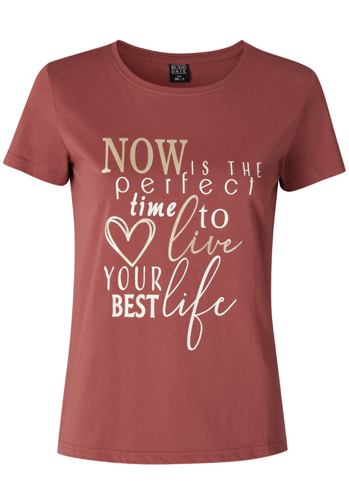 Shirt mit Schriftzug-Print Shirt mit Schriftzug-Print