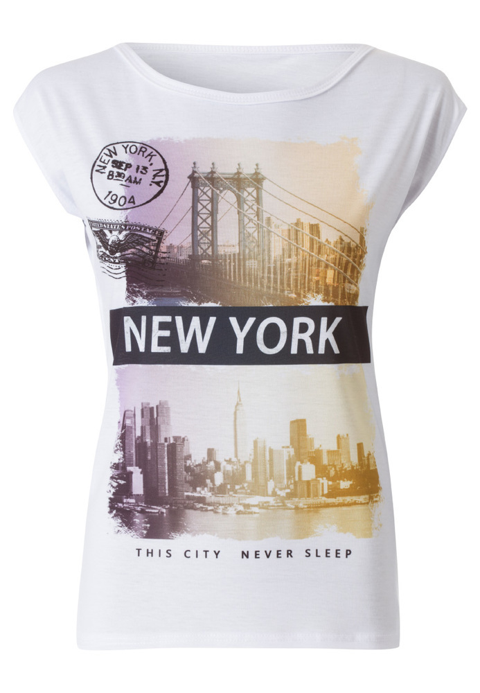 Shirt mit Front-Print
