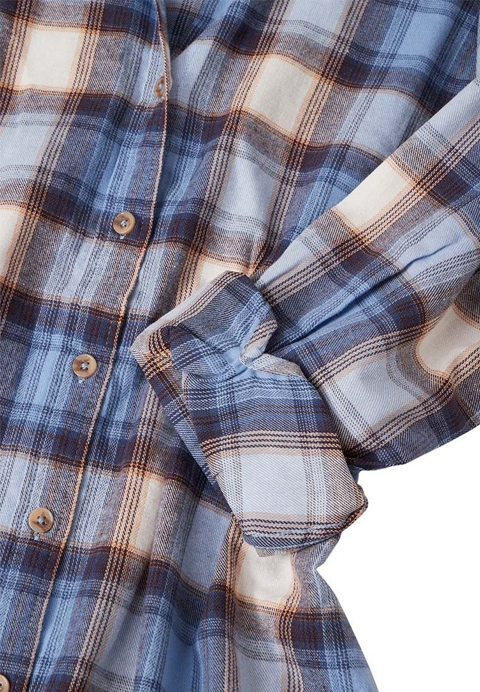 Bluse mit Karo-Muster