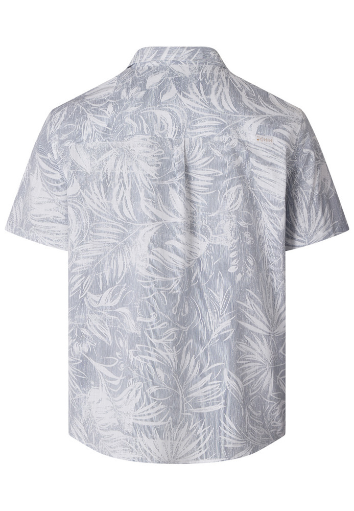 Kurzarmhemd mit Botanic-Muster
