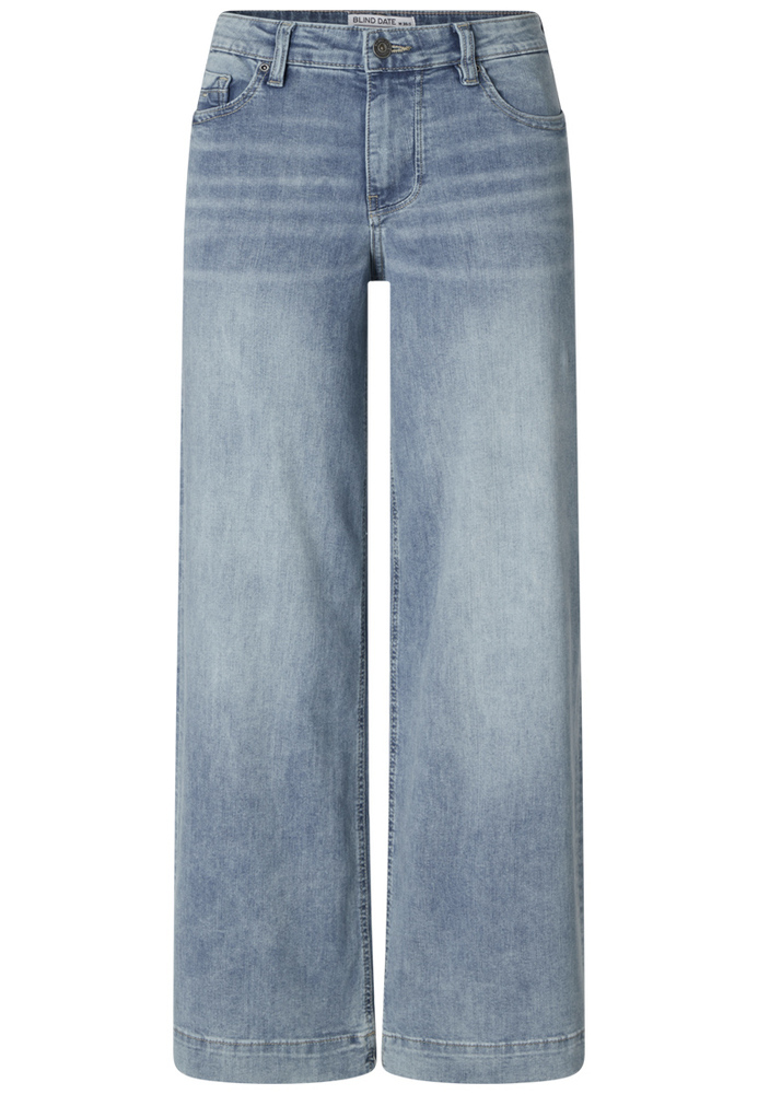 Wide-Leg High-Waist-Jeans
