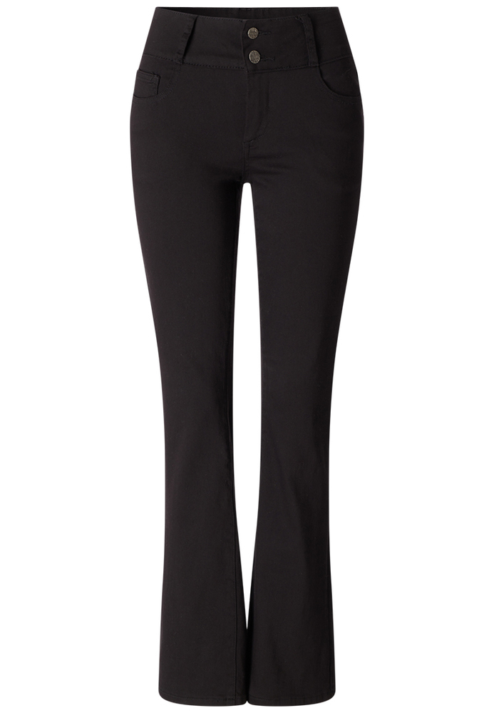 Stoffhose im Flared-Design