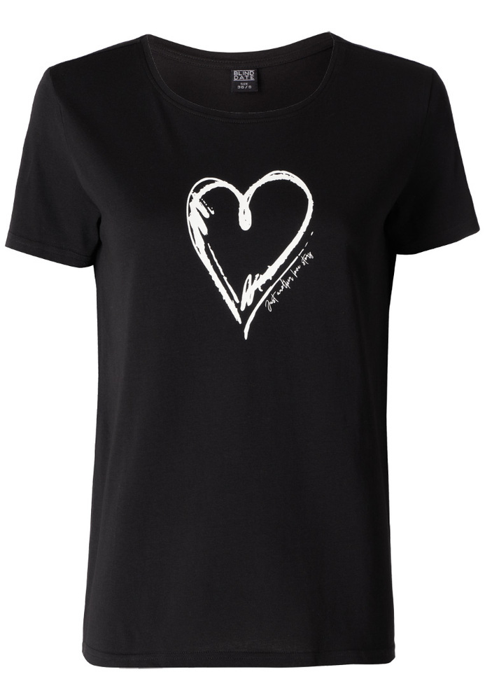 Shirt mit Herz-Motiv Shirt mit Herz-Motiv