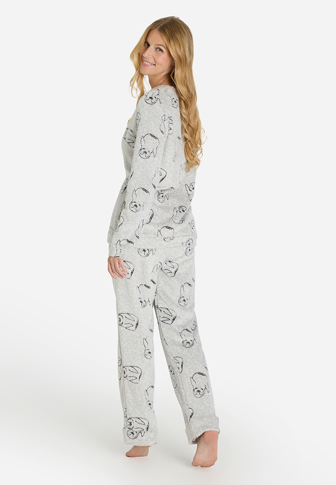 Pyjama-Shirt mit Pinguin-Design