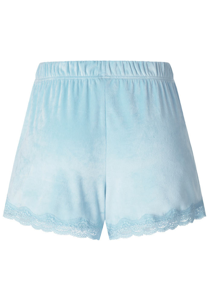 Pyjama-Shorts mit Spitze