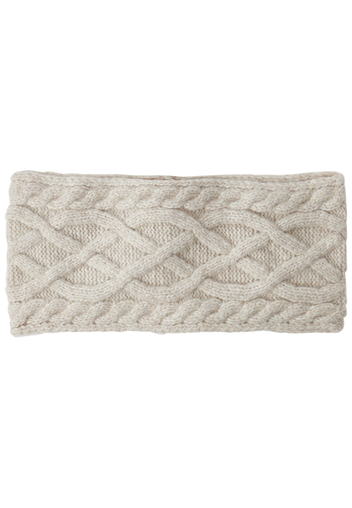 Strinband mit Zopfmuster