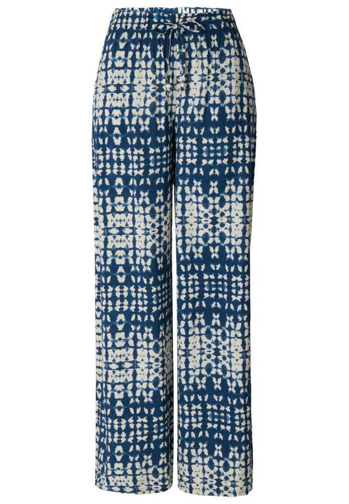 Stoffhose mit All-Over-Print Stoffhose mit All-Over-Print