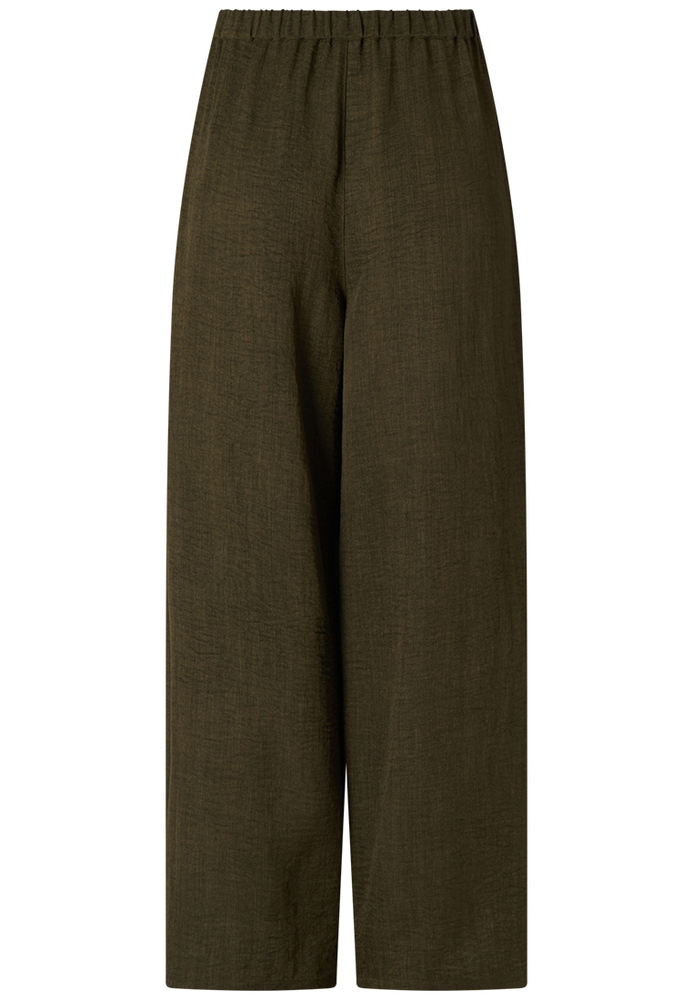 Stoffhose in Melange-Optik