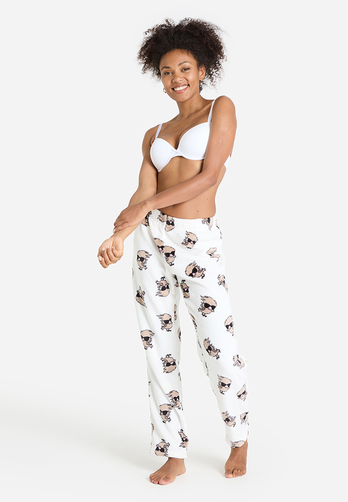 Pyjama-Hose mit All-Over-Motiv