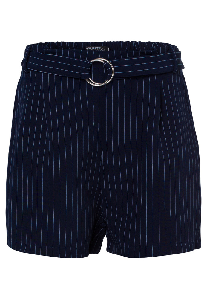 Paperbag-Shorts mit Bindegürtel
