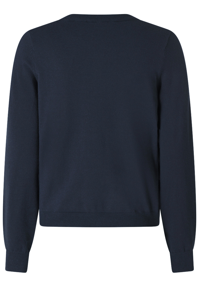Strickpullover im Basic-Design