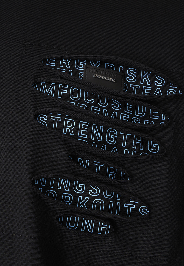T-Shirt mit Cut-Elementen