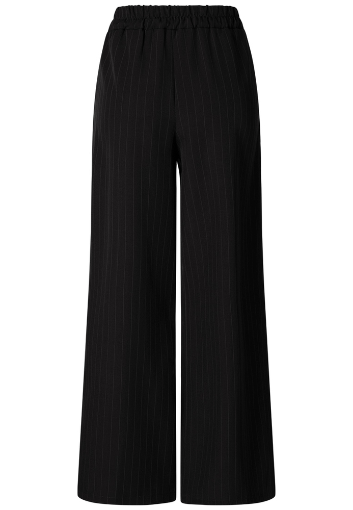 Wide-Leg Bundfaltenhose