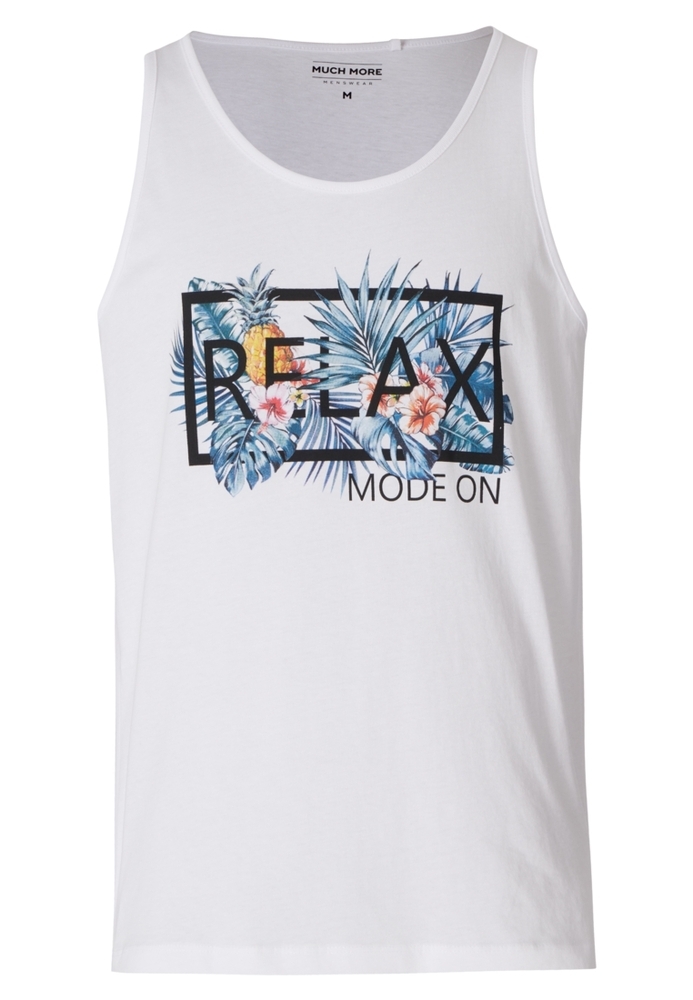 Tank-Top mit Tropen-Print