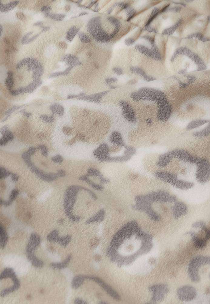 Pyjama-Hose im Leo-Look