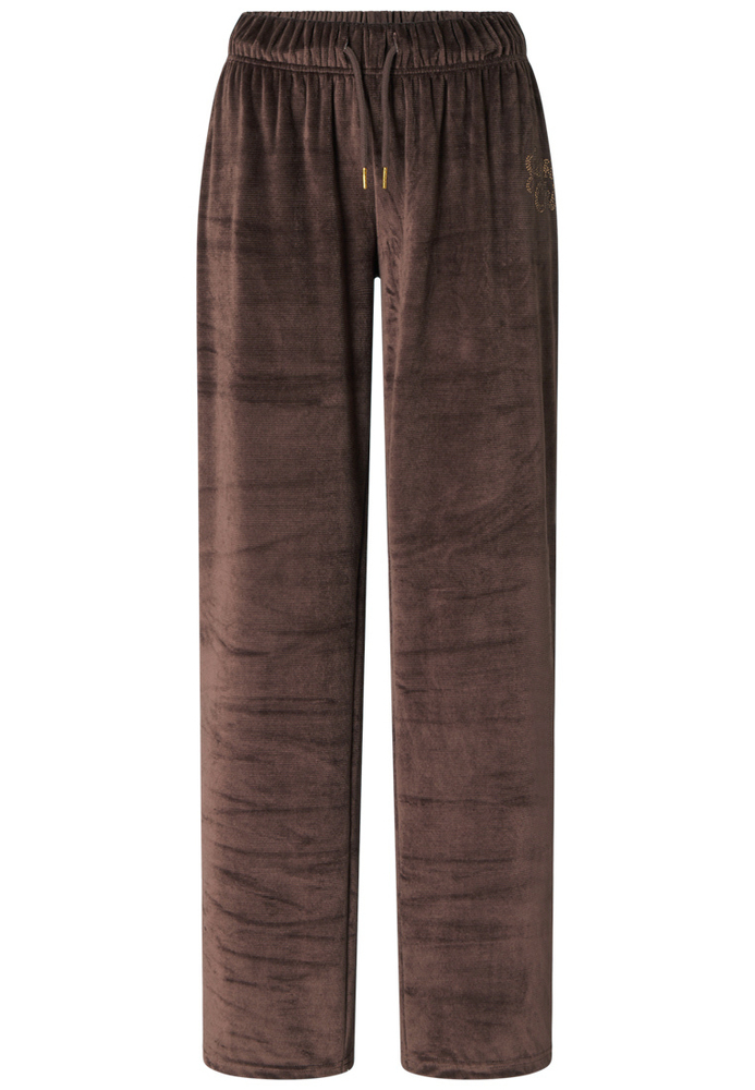 Pyjama-Hose mit Strass-Schriftzug