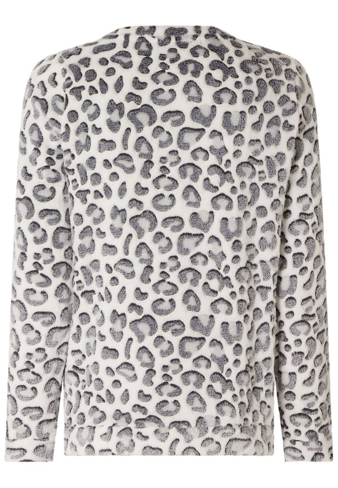 Pyjama-Top mit Leo-Muster