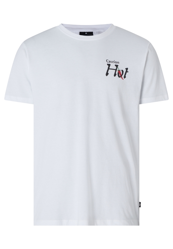 T-Shirt mit Chili-Print