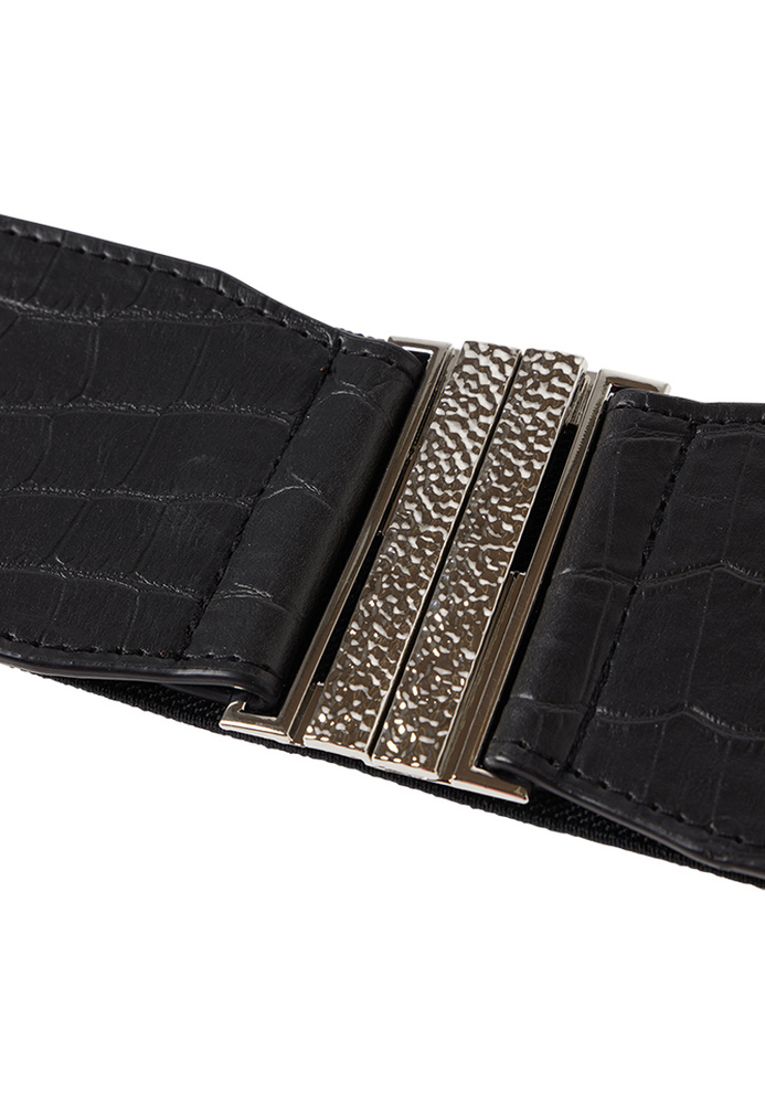 Gürtel im Material-Mix