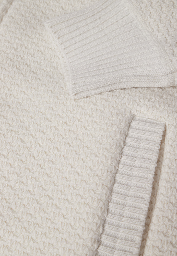 Sweatjacke mit All-Over-Muster