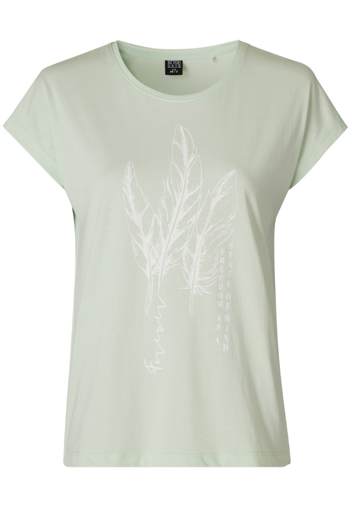 Shirt mit Feder-Motiv Shirt mit Feder-Motiv