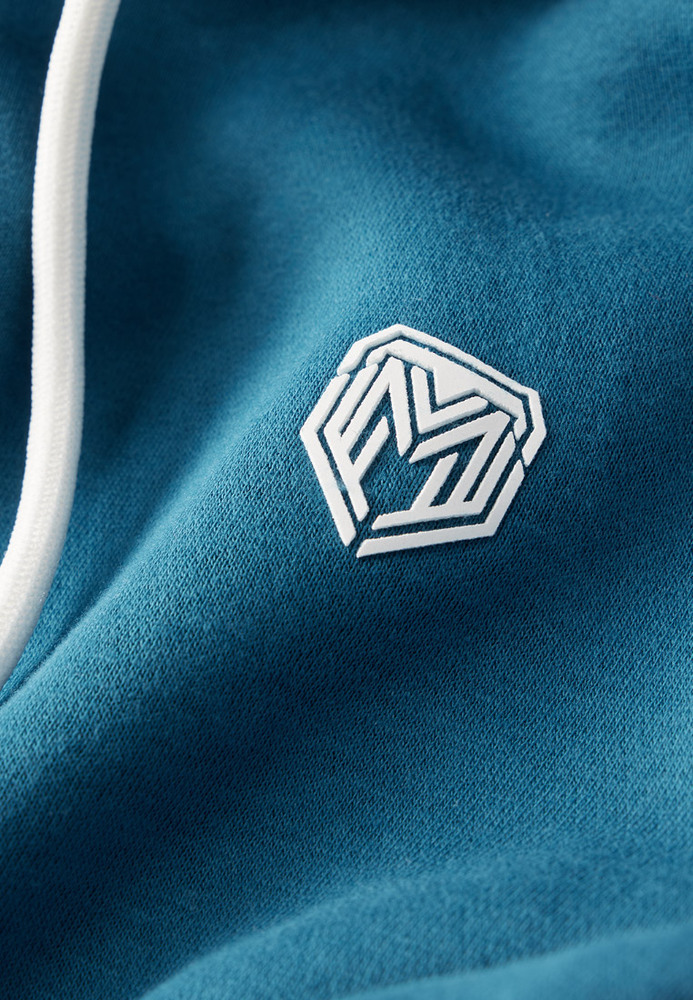 Hoodie mit Schriftzug-Print