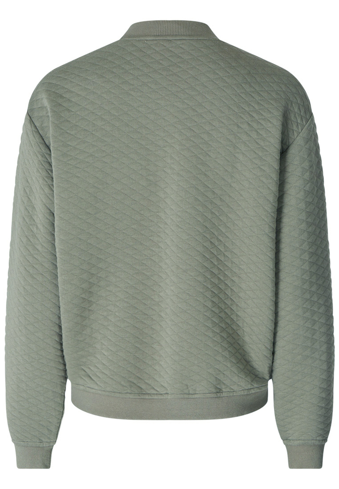 Sweatjacke mit All-Over-Muster Sweatjacke mit All-Over-Muster