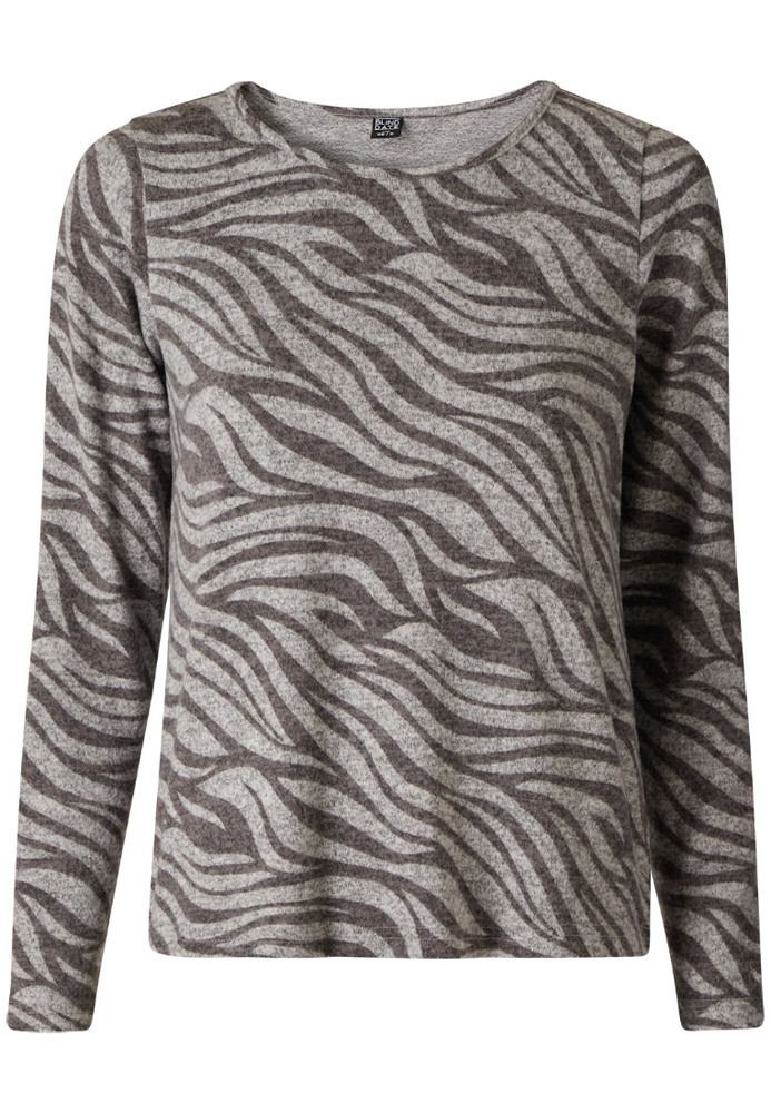 Langarmshirt mit All-Over-Print
