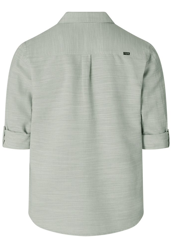 Hemd mit Webstruktur