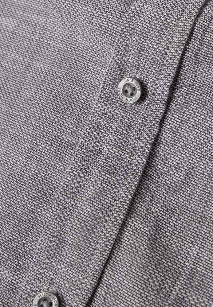 Hemd in Leinen-Optik