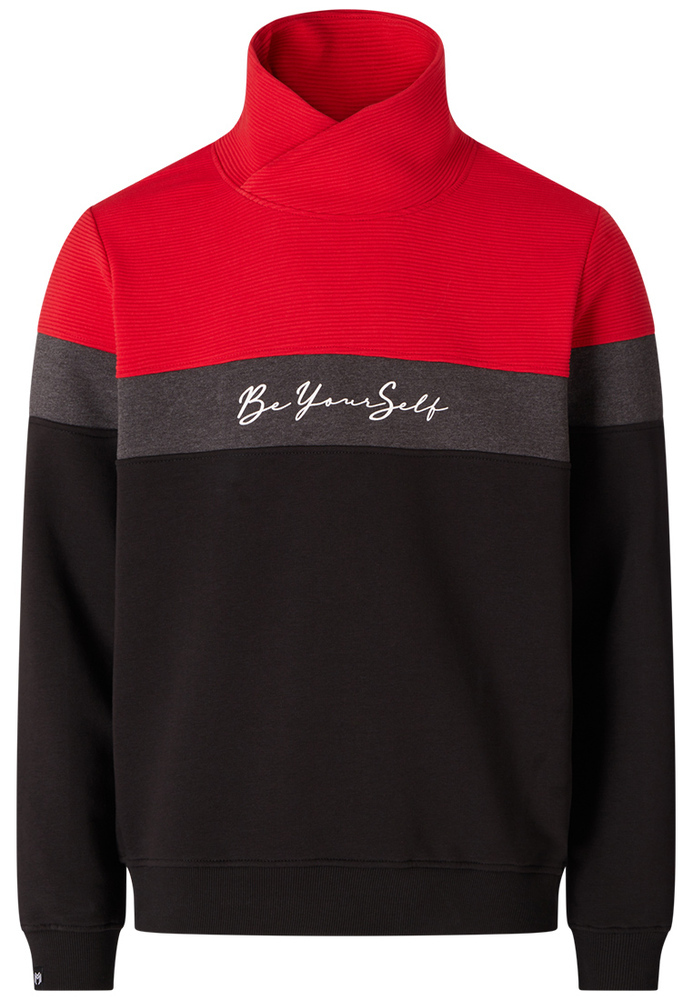 Sweatshirt im Colour-Block-Design