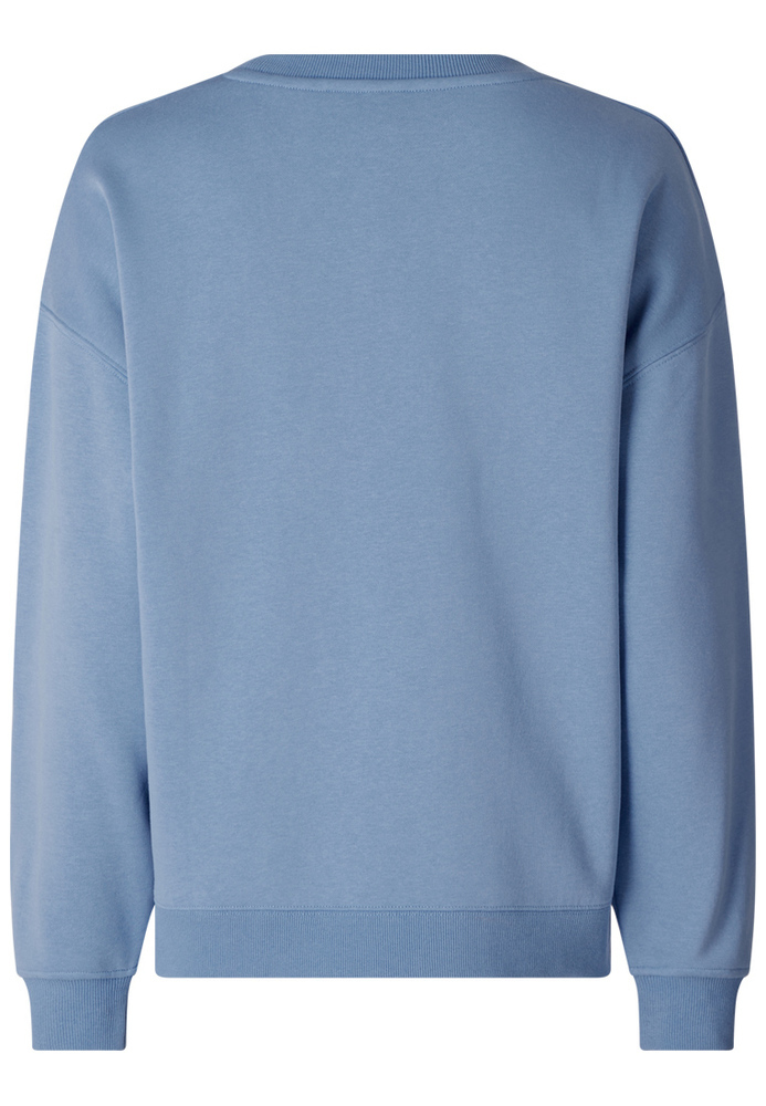 Sweatshirt mit Folien-Schriftzug