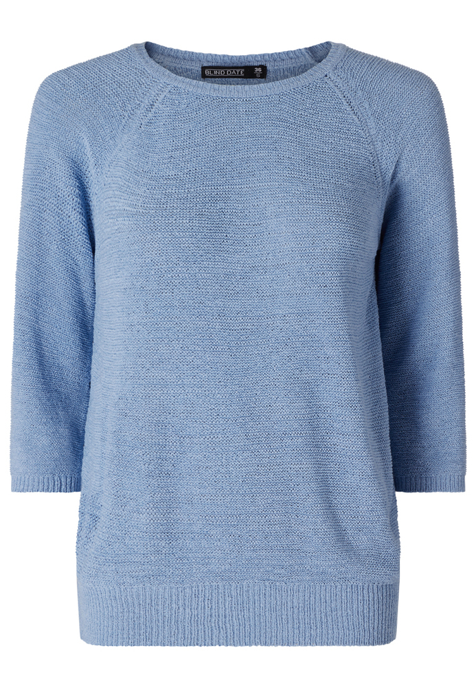 Strickpullover mit 3/4-Ärmeln