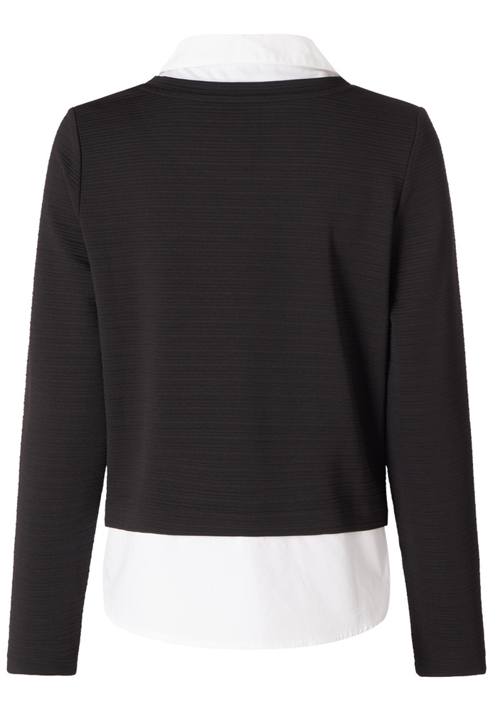 Longsleeve mit Bluseneinsatz