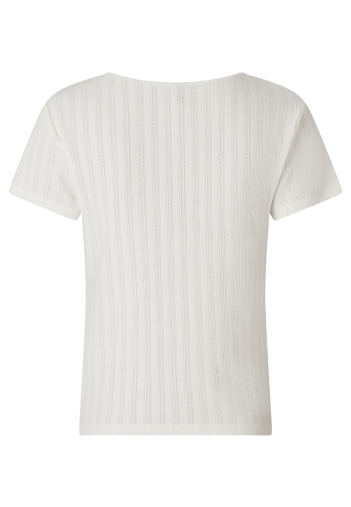Shirt mit Ajour-Struktur