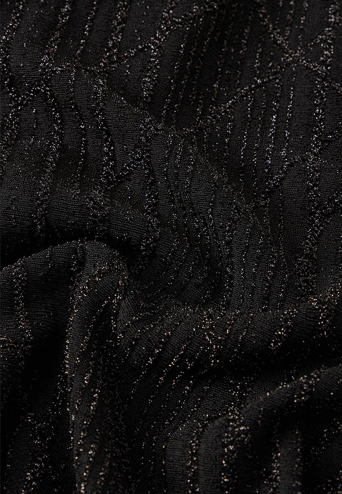 Marlene-Hose mit Glitzer-Design