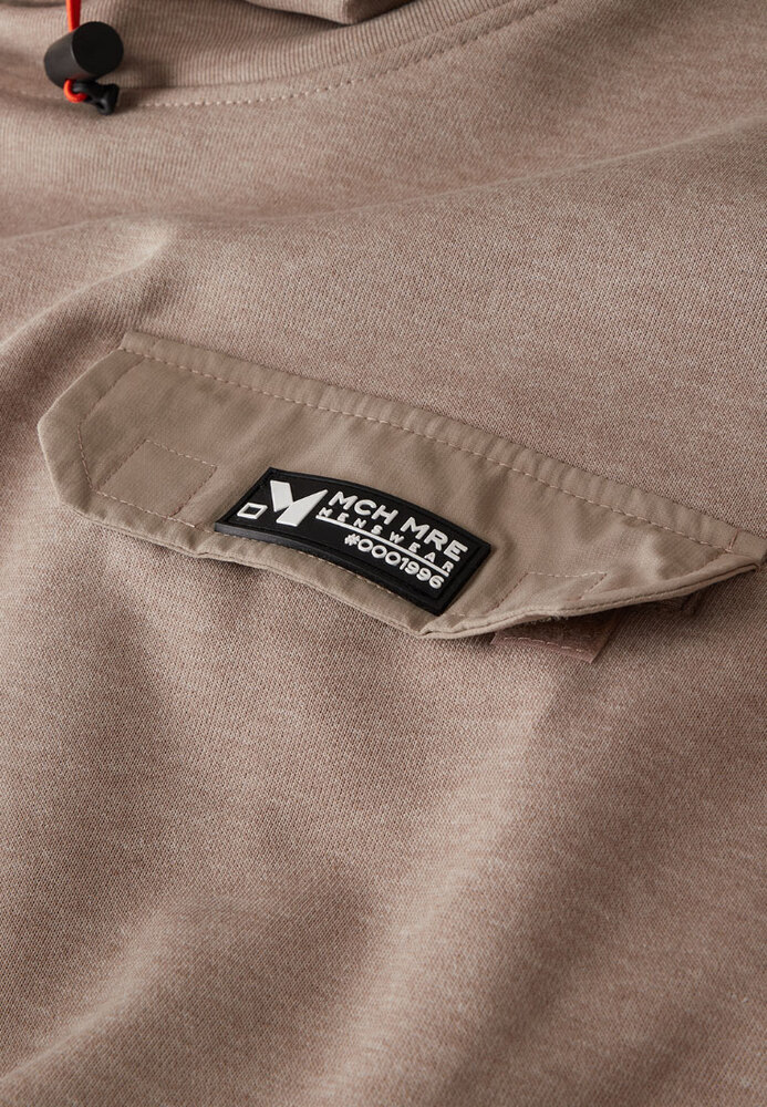 Sweatshirt mit hohem Kragen