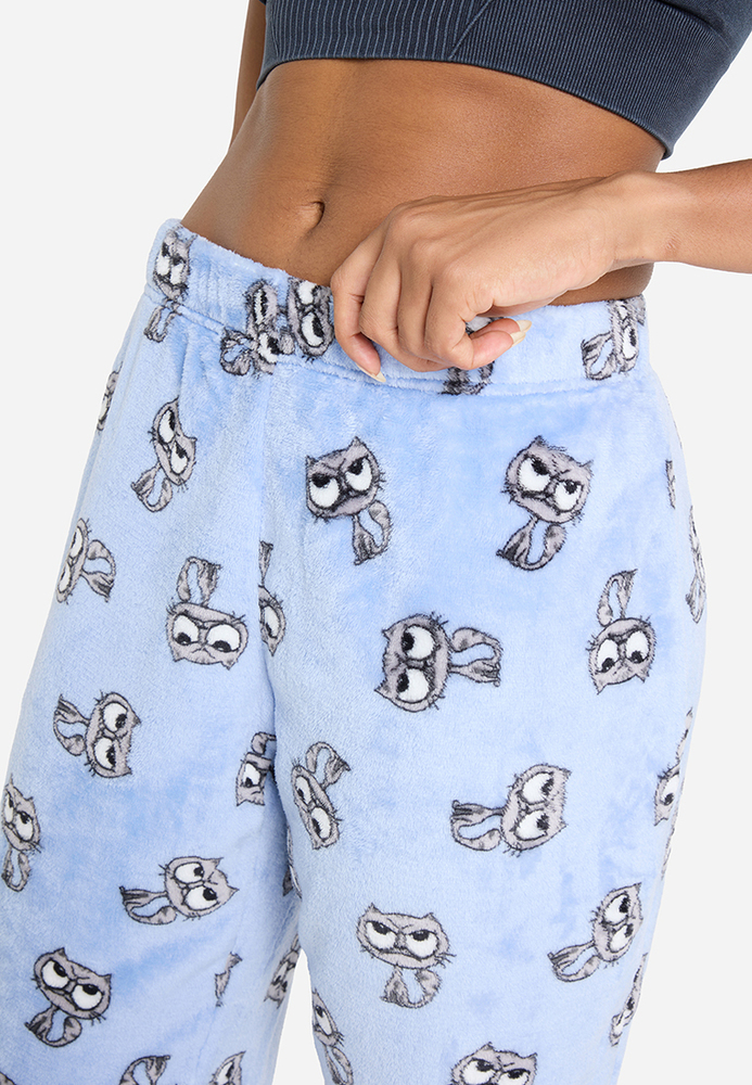 Pyjama-Hose mit All-Over-Motiv