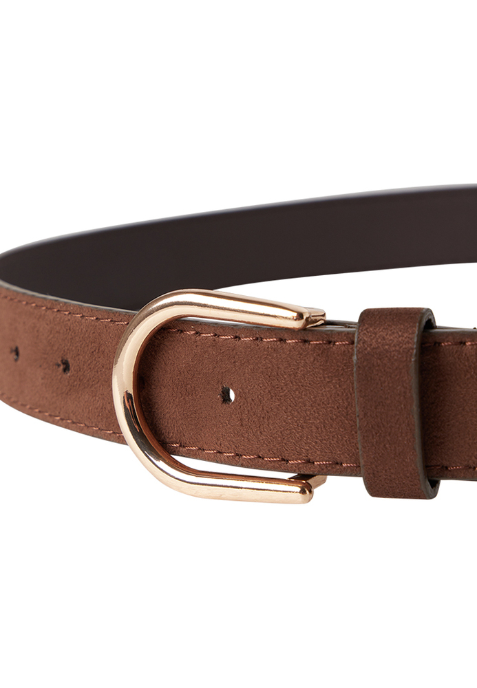 Gürtel in Velours-Look