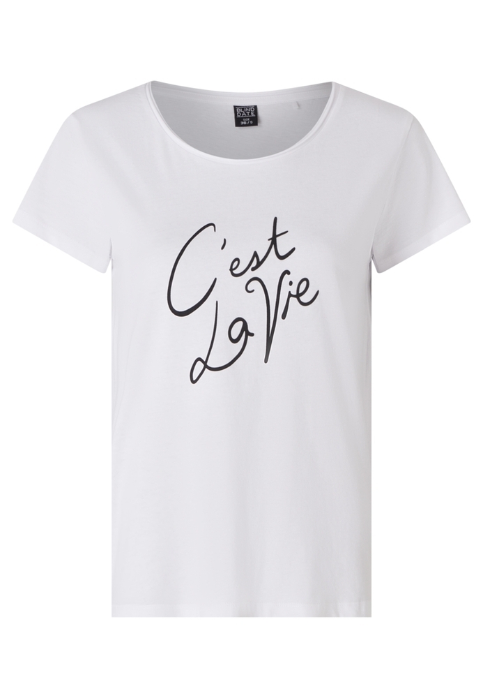 T-Shirt mit Foliendruck