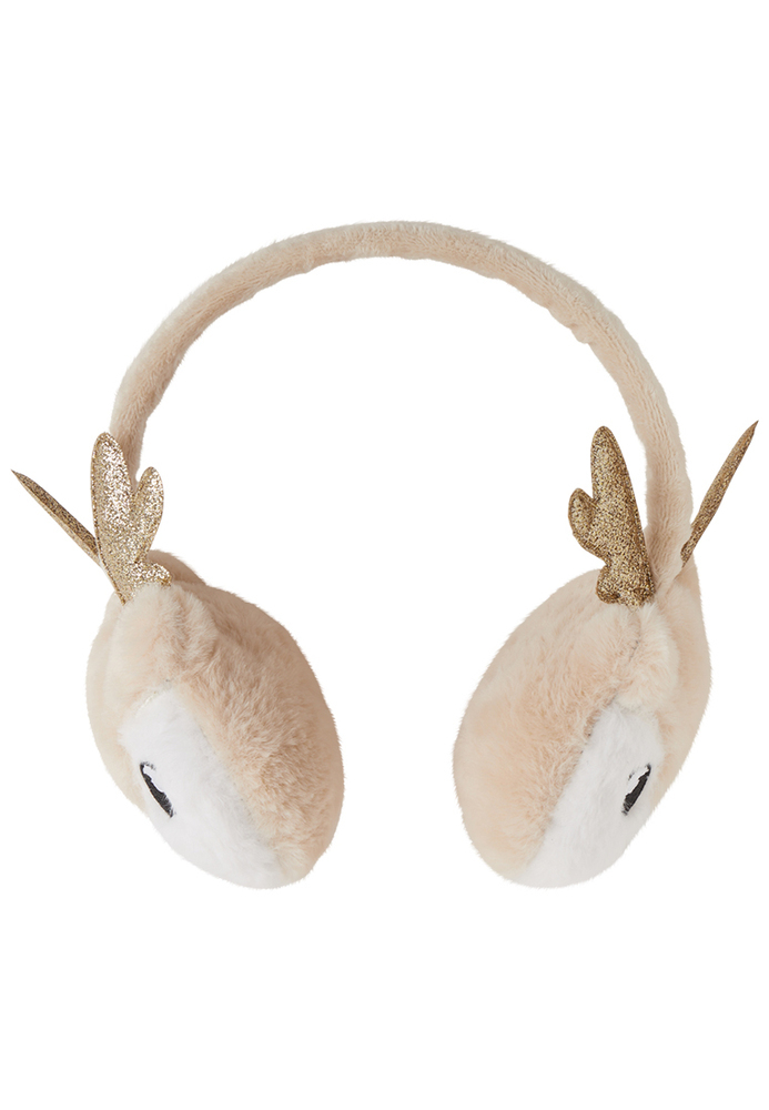 Ohrenwärmer im Rentier-Design