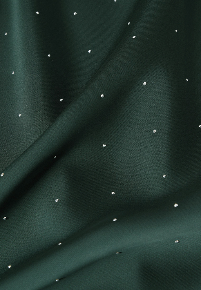 Shirt mit Strasssteinen