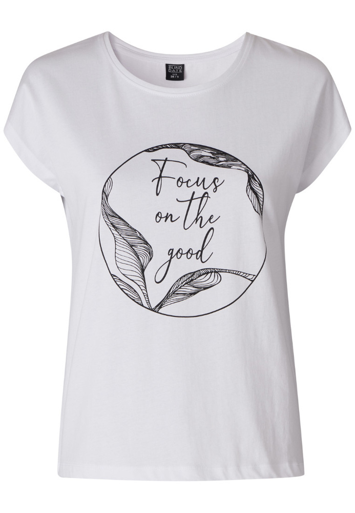 T-Shirt mit Sprüche-Druck T-Shirt mit Sprüche-Druck