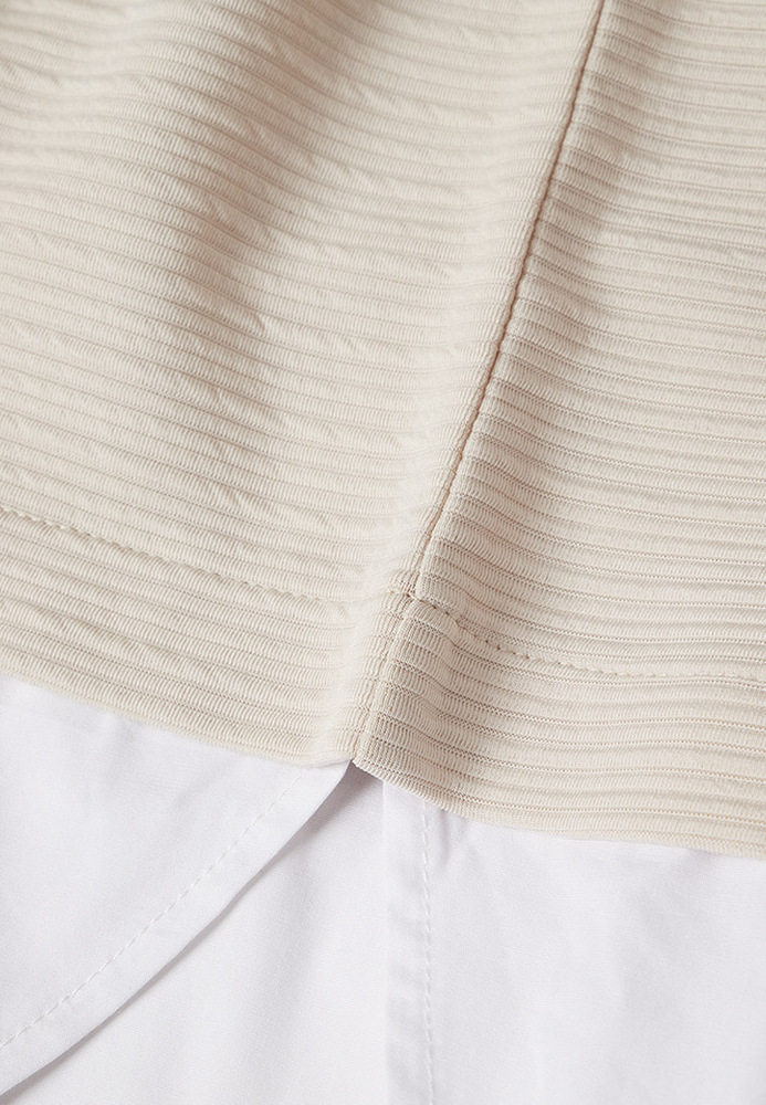 Longsleeve mit Bluseneinsatz