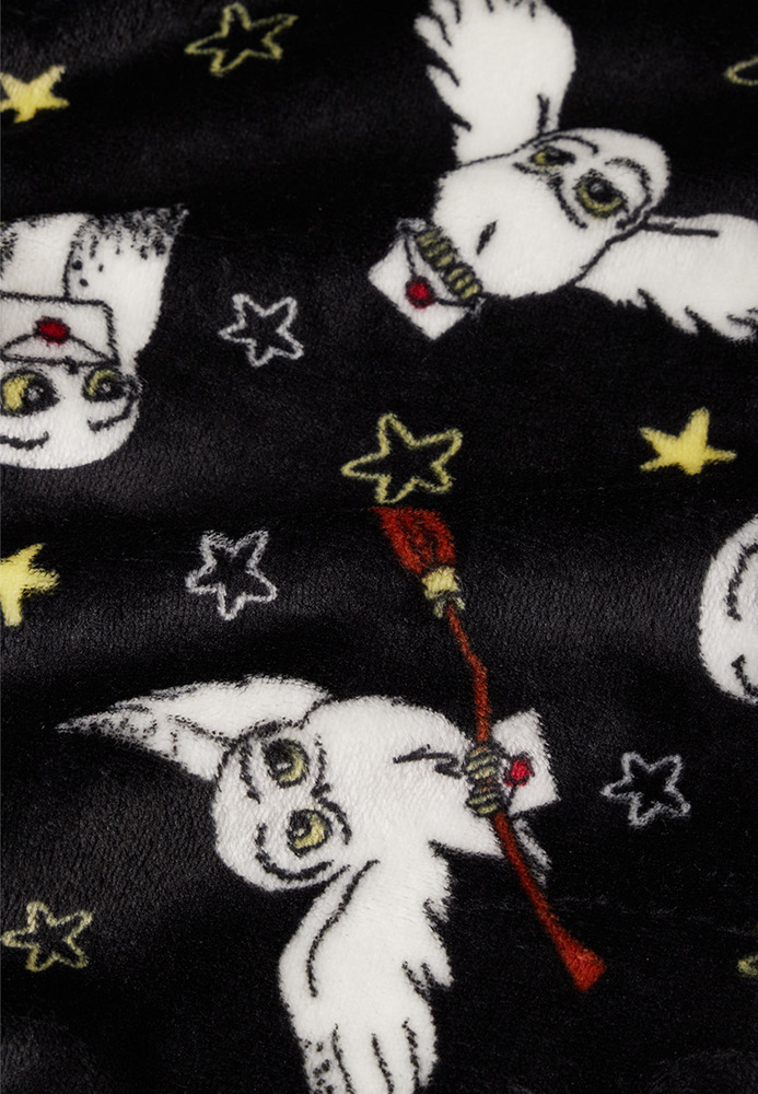 Pyjama-Hose mit Hogwarts-Motiv