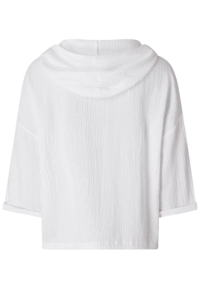 Bluse mit Kapuze